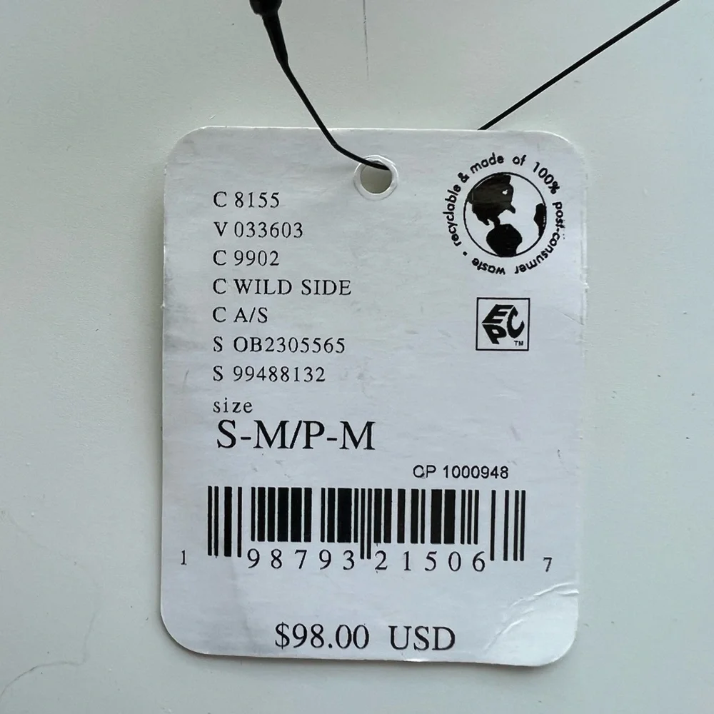 Free People Animal Instinct Leather Pocket Belt S/M - Picture 8 of 8